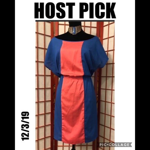 L8teR Dresses & Skirts - 🔥Dress with PINK BOLD STRIPE down middle Size 1X